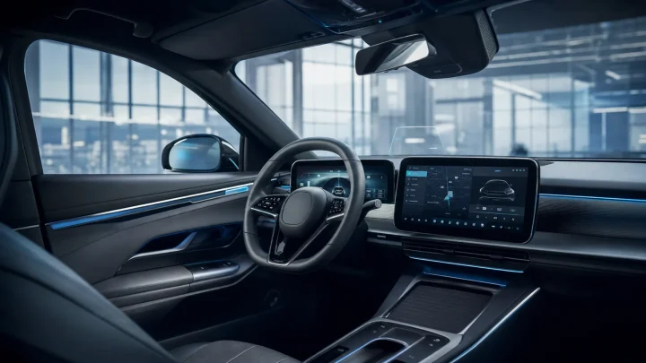 数字座舱、HUD、仪表屏和车载摄像头应用场景